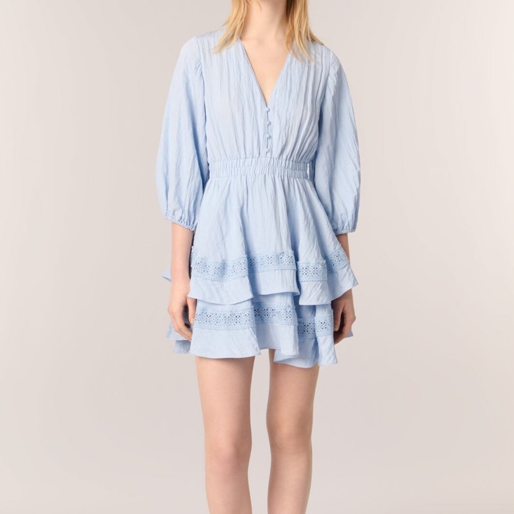 Maje Light Blue Women's Dress